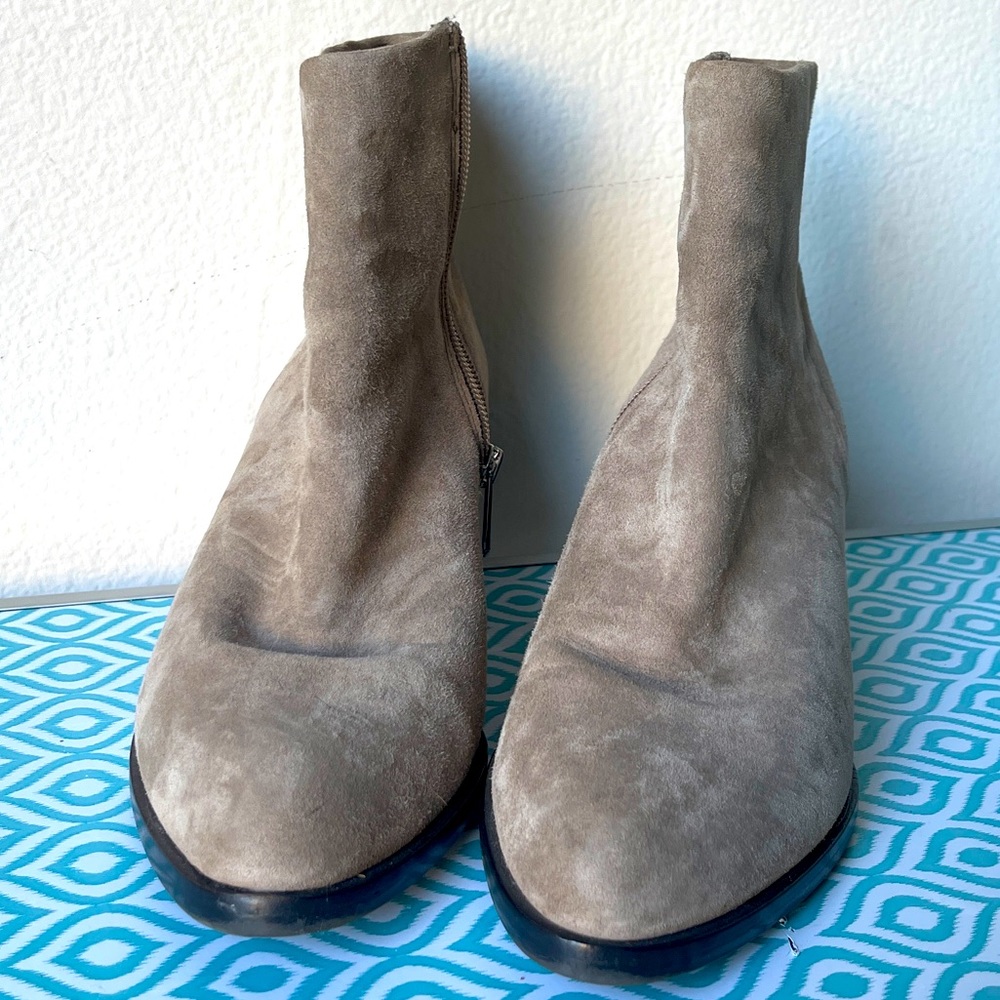 Sam Edelman Putty Suede Joey Ankle Bootie Size 7M